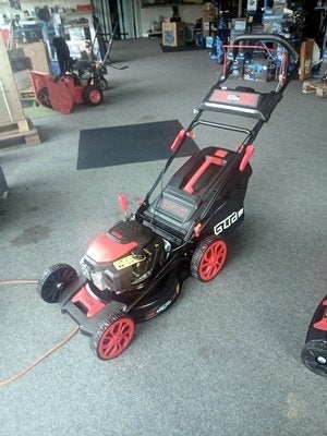 Benz.grasmaaier 3,4pk met elektrostart mulchen, aandrijving, Cirkelmaaier, Nieuw, Ophalen of Verzenden, Versnellingen