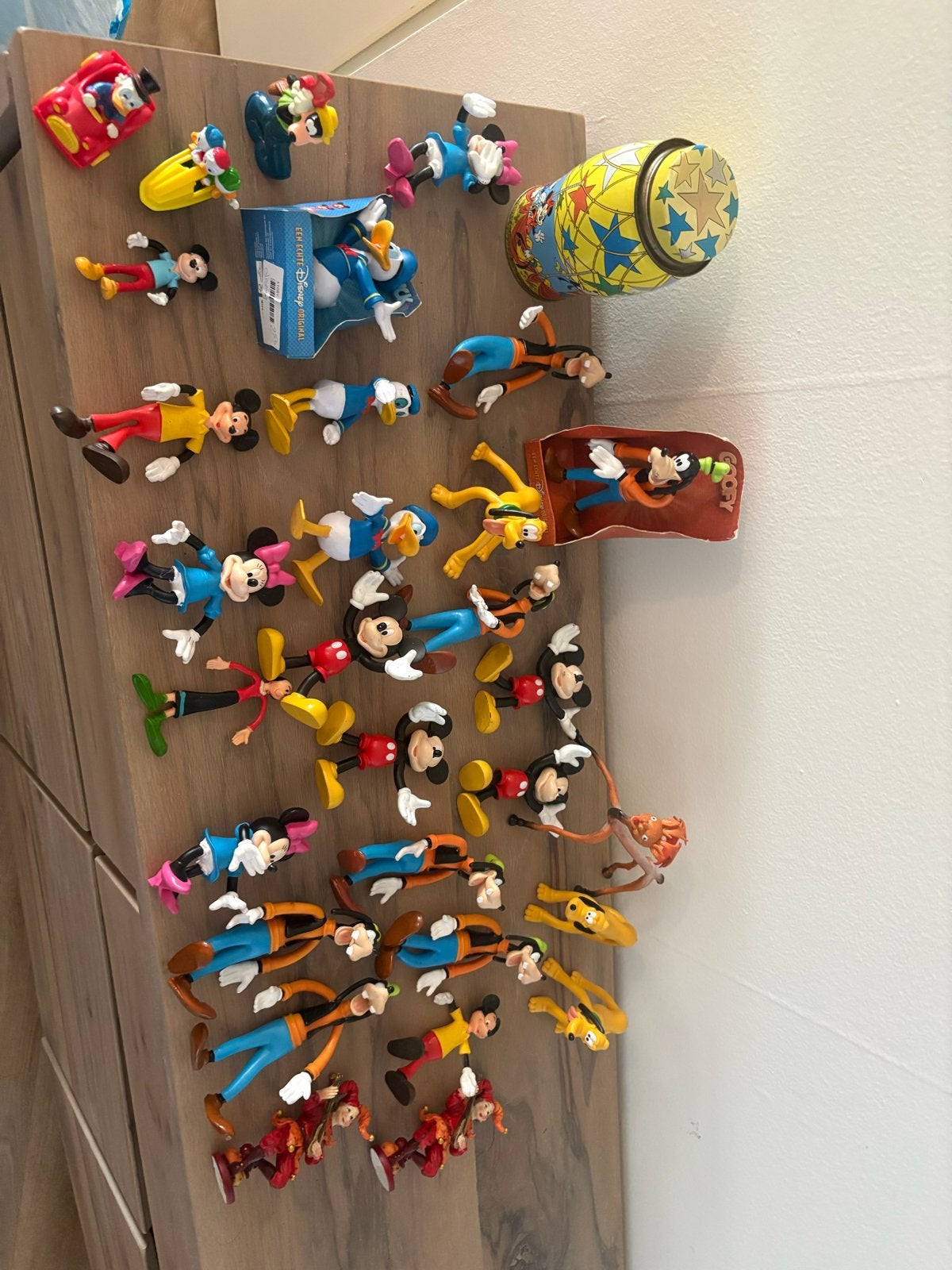 Grote collectie Disney Mickey, Donald, Goofy efteling pardoe, Ophalen of Verzenden, Gebruikt, Jongen of Meisje