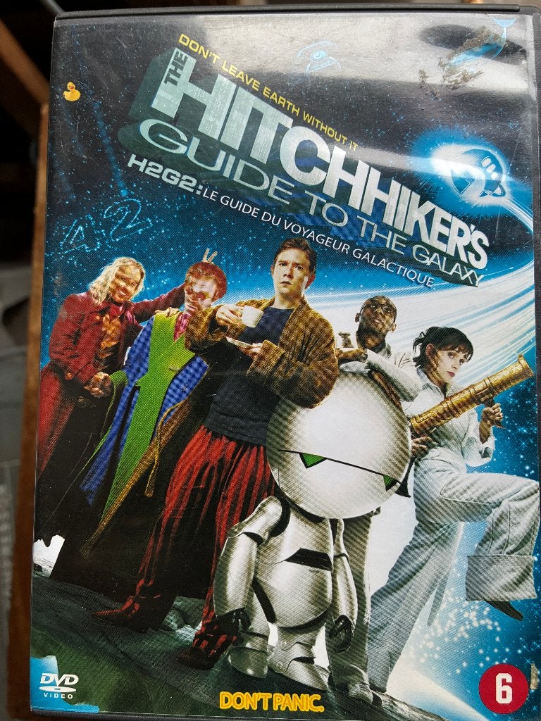 a Hitchhiker's guide to the Galaxy DVD, Cd's en Dvd's, Engels, Nederlands, Ophalen of Verzenden, Zo goed als nieuw