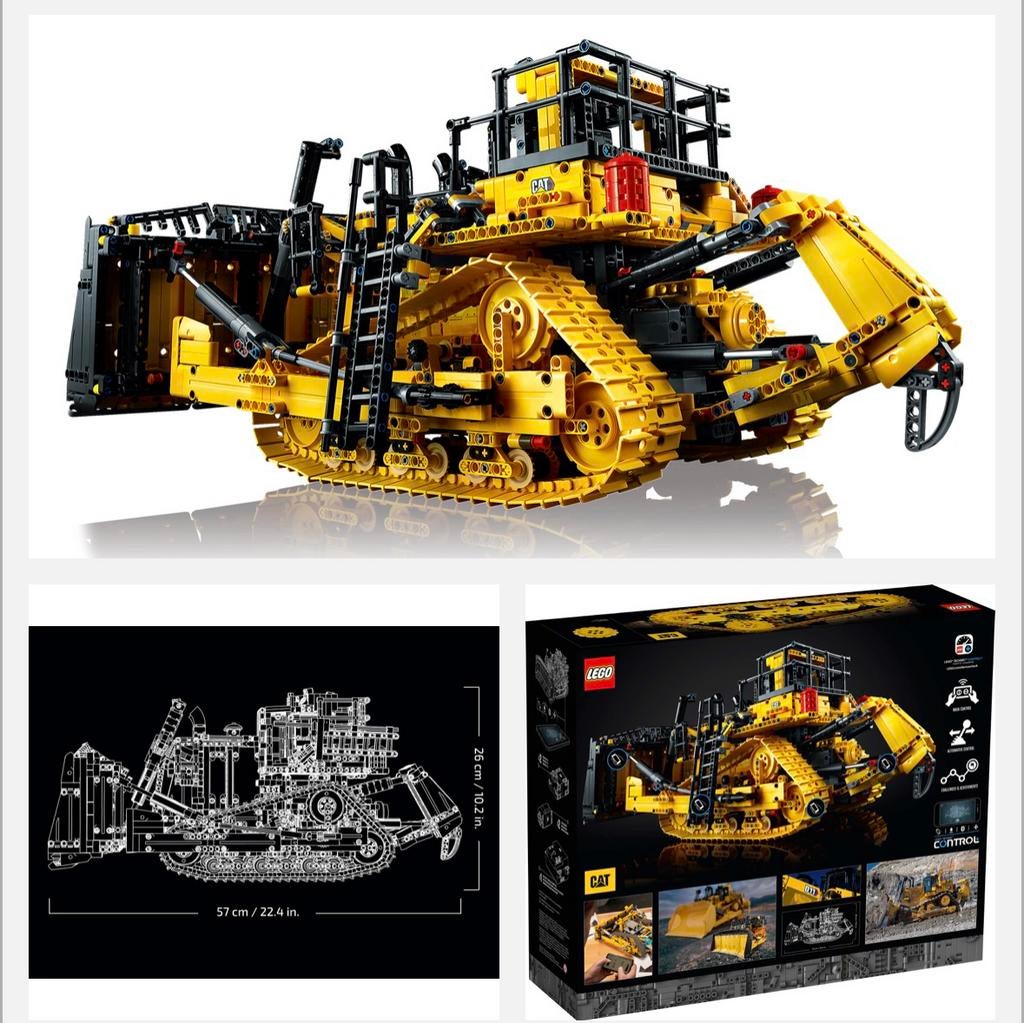 Lego Technic CAT D11 42131, Ophalen of Verzenden, Zo goed als nieuw