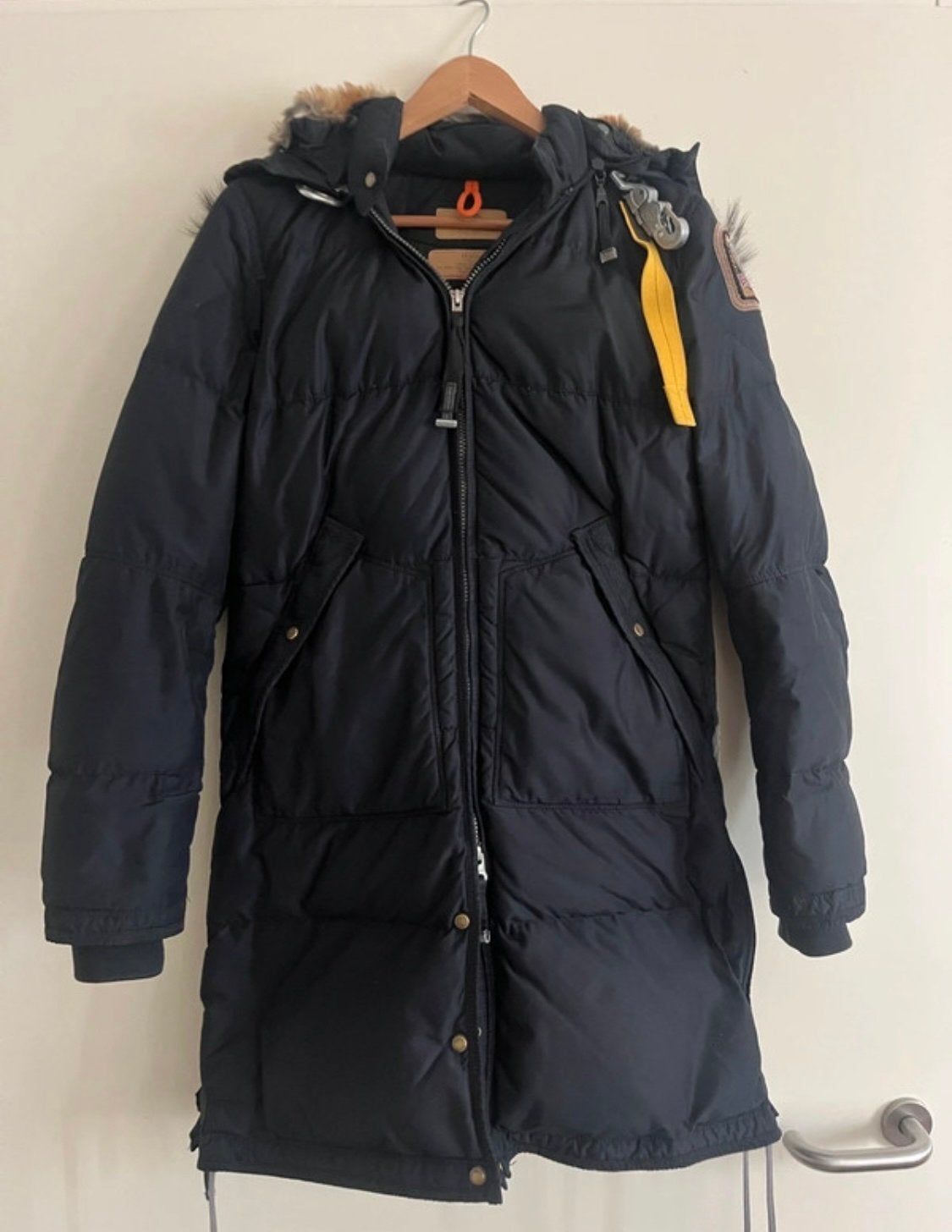 Parajumpers Long Bear Dames Winterjas - Maat S, Kleding | Dames, Ophalen of Verzenden, Gedragen, Maat 36 (S), Zwart