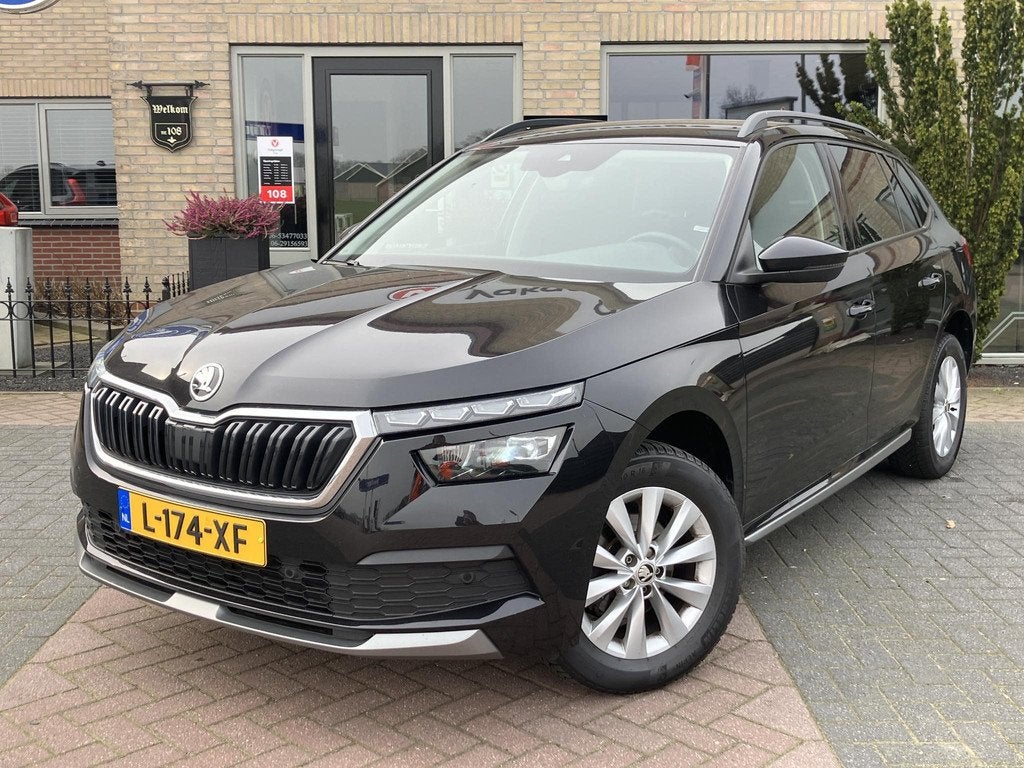 Skoda Kamiq 1.0 TSI Bus.Ed. | Digital cockpit | Camera | Nav, Gebruikt, Automatische klimaatregeling, Leder en Stof, Origineel Nederlands