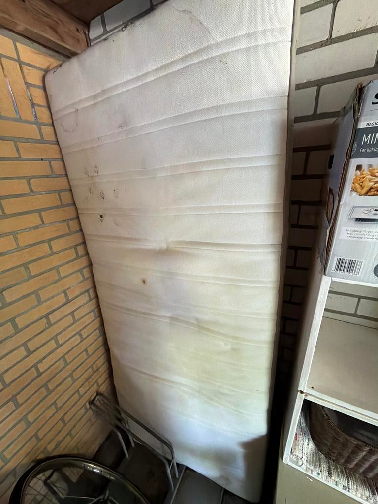 Gebruikt matras - eenpersoons, Ophalen, Gebruikt, 90 cm, Eenpersoons