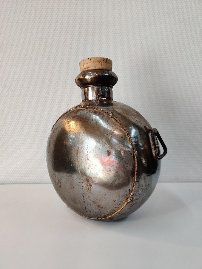 Indische waterkruik metaal, Antiek en Kunst, Ophalen of Verzenden