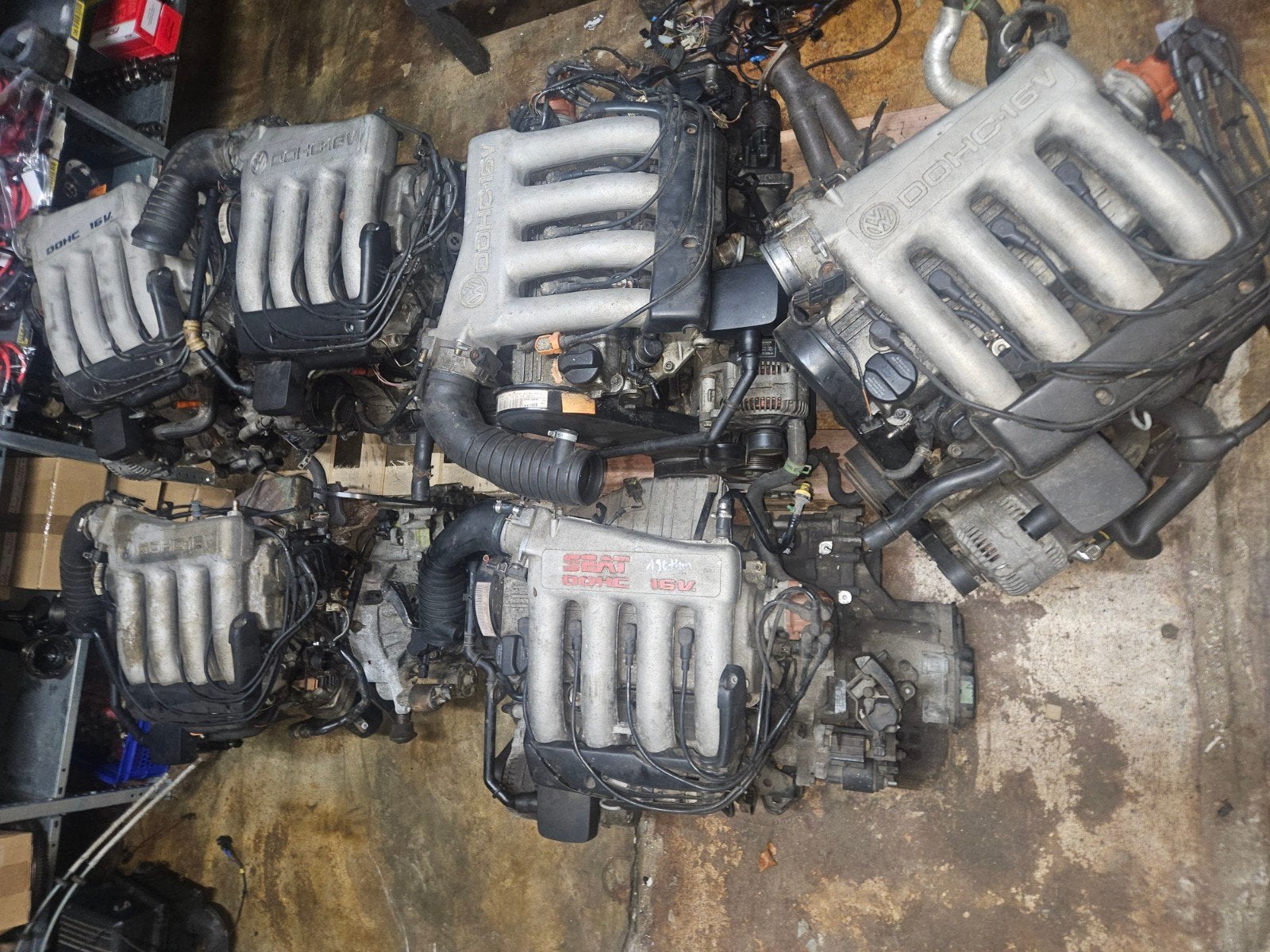 vw 2.0 16v abf motorblok kop met blok, Ophalen, Vw, Info@wealer.nl, Looierstraat 20 599kc baarlo