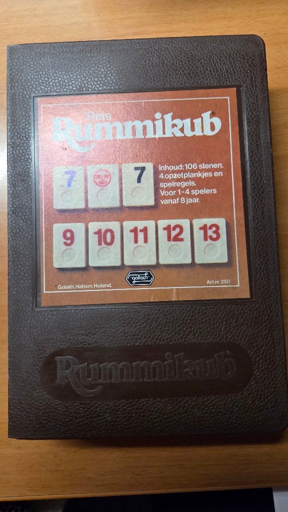Rummikub Reis (art 250), Gebruikt, Goliath, Ophalen of Verzenden, Een of twee spelers