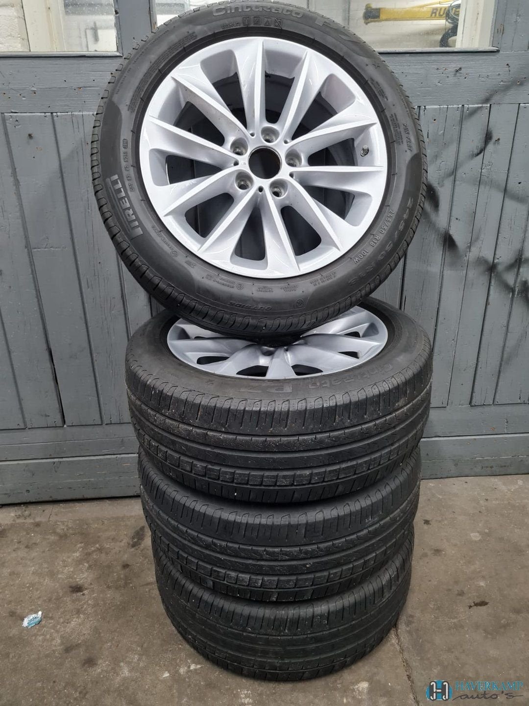 BMW 5 serie zomerset 245 50 18 runflat origineel, Ophalen, 18 inch, Gebruikt, -