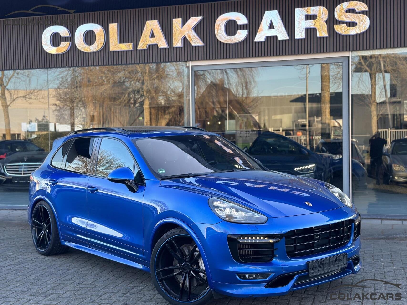 Porsche Cayenne 4.2 D S TechArt Turbo /Pano/22 Inch Garantie, Auto's, Cayenne, Gebruikt, 8 cilinders, Leder