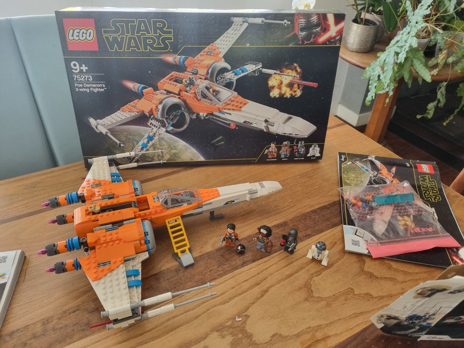 LEGO Star Wars Poe Dameron's X-Wing Fighter 75273, Star Wars, Lego, Ophalen of Verzenden, Zo goed als nieuw