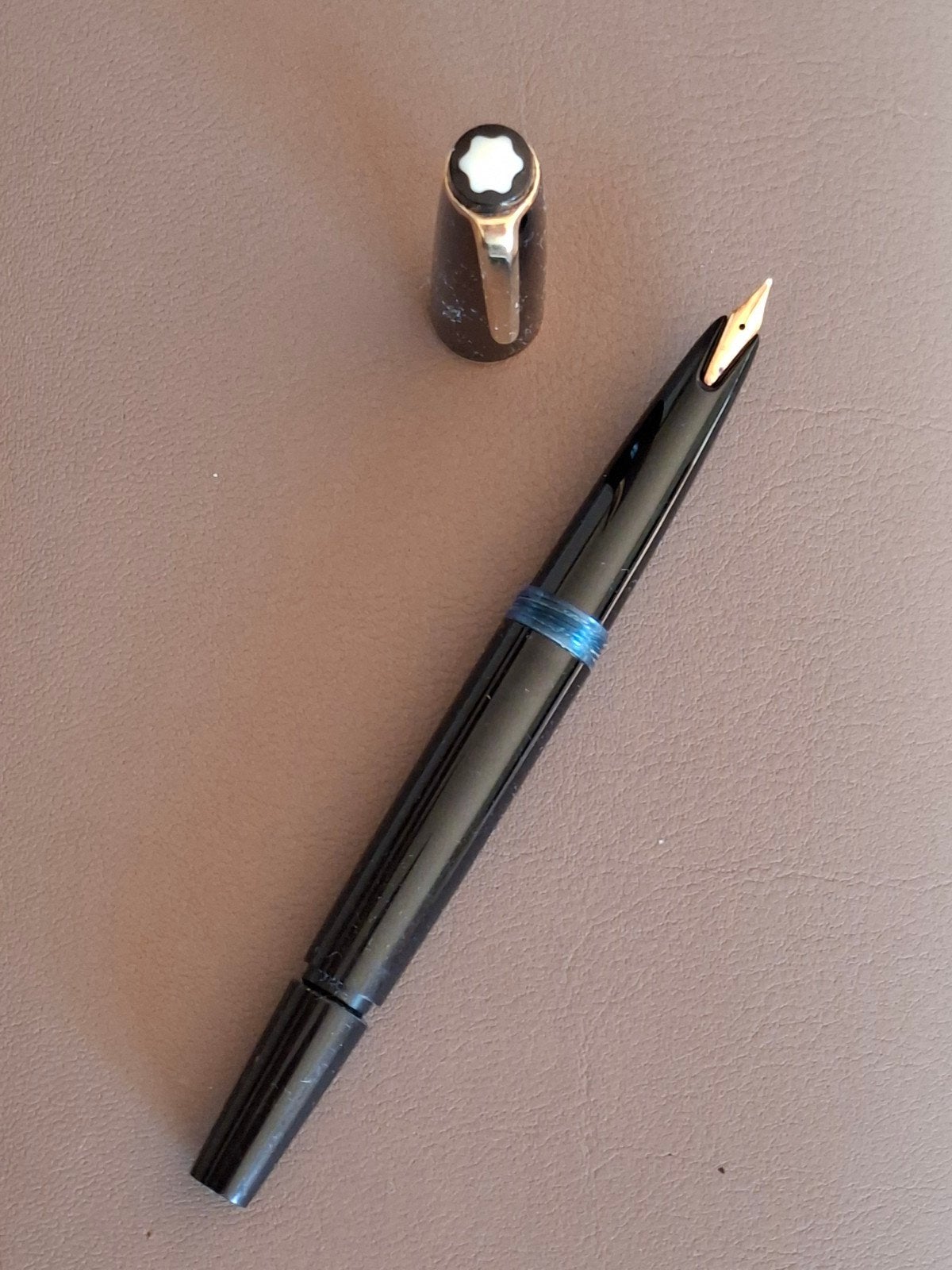 Mont Blanc Vulpen no 32, Verzenden, Goud, Overige materialen