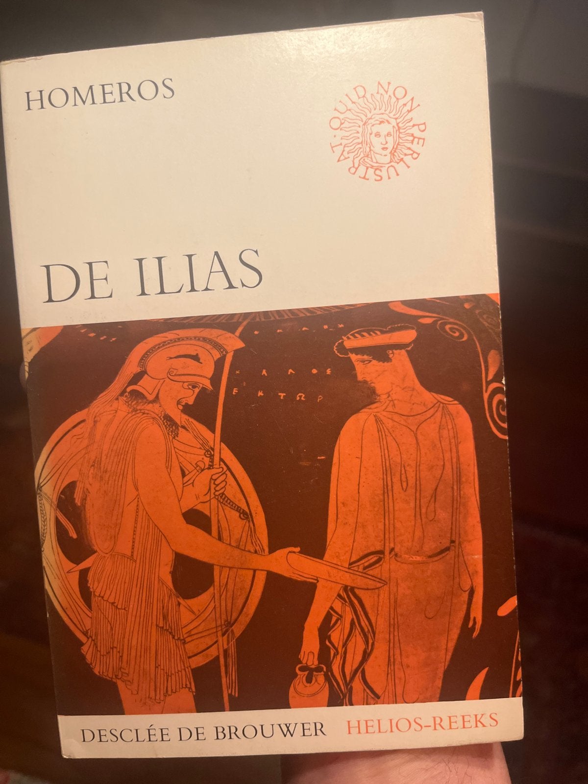 Homeros - De Ilias (Helios-reeks), Ophalen of Verzenden, Gelezen, Europa overig