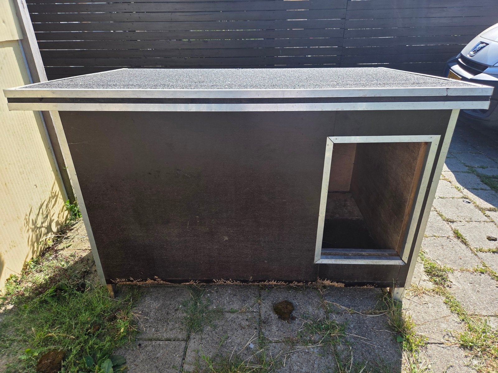 hondenhok grootste maat, Dieren en Toebehoren, Hondenhokken, 100 cm of meer, 110 cm of meer, Ophalen