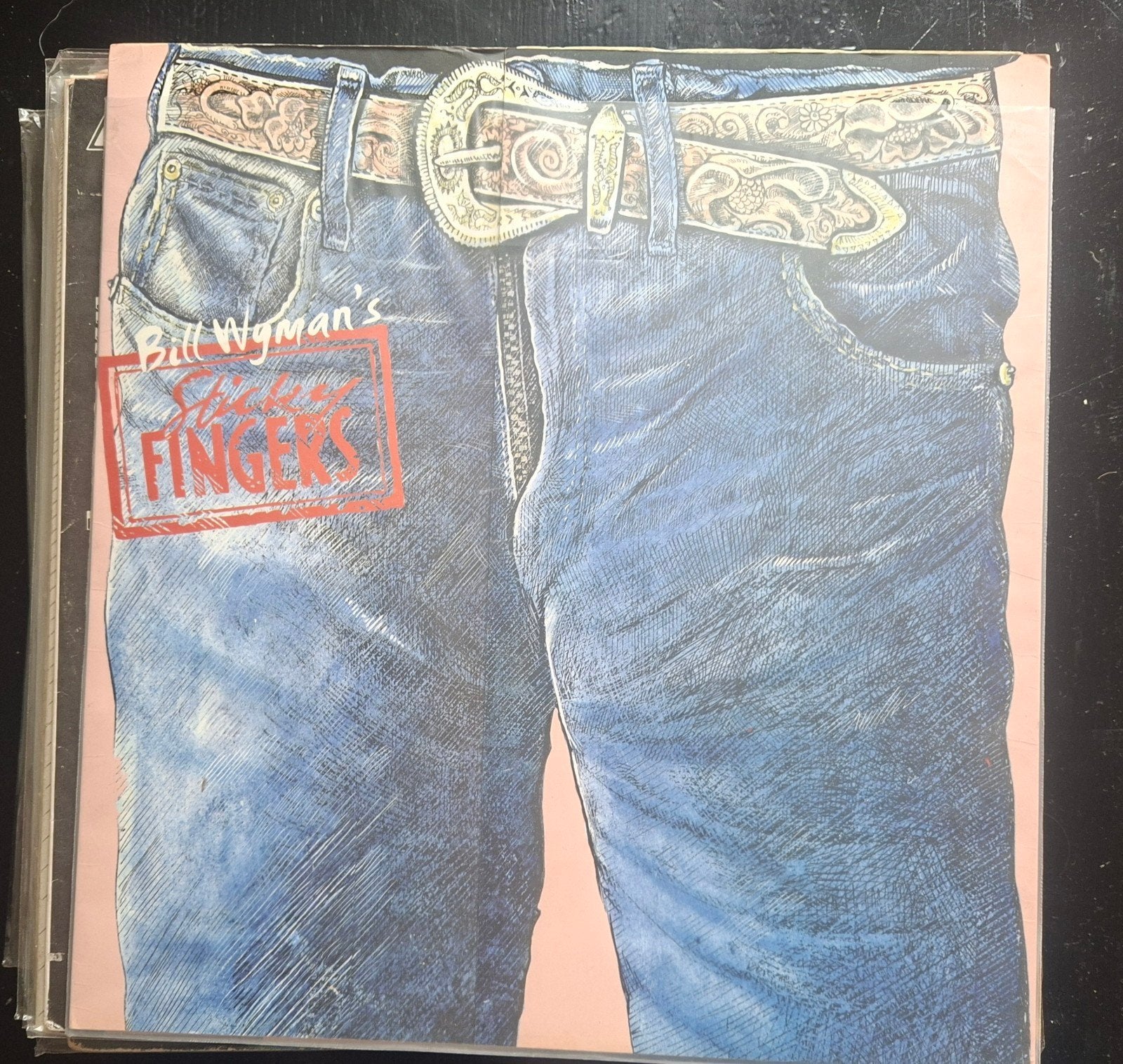 Bill Wyman's Sticky Fingers Menukaart - The Rolling Stones, Ophalen of Verzenden, Gebruikt, Rock, Album