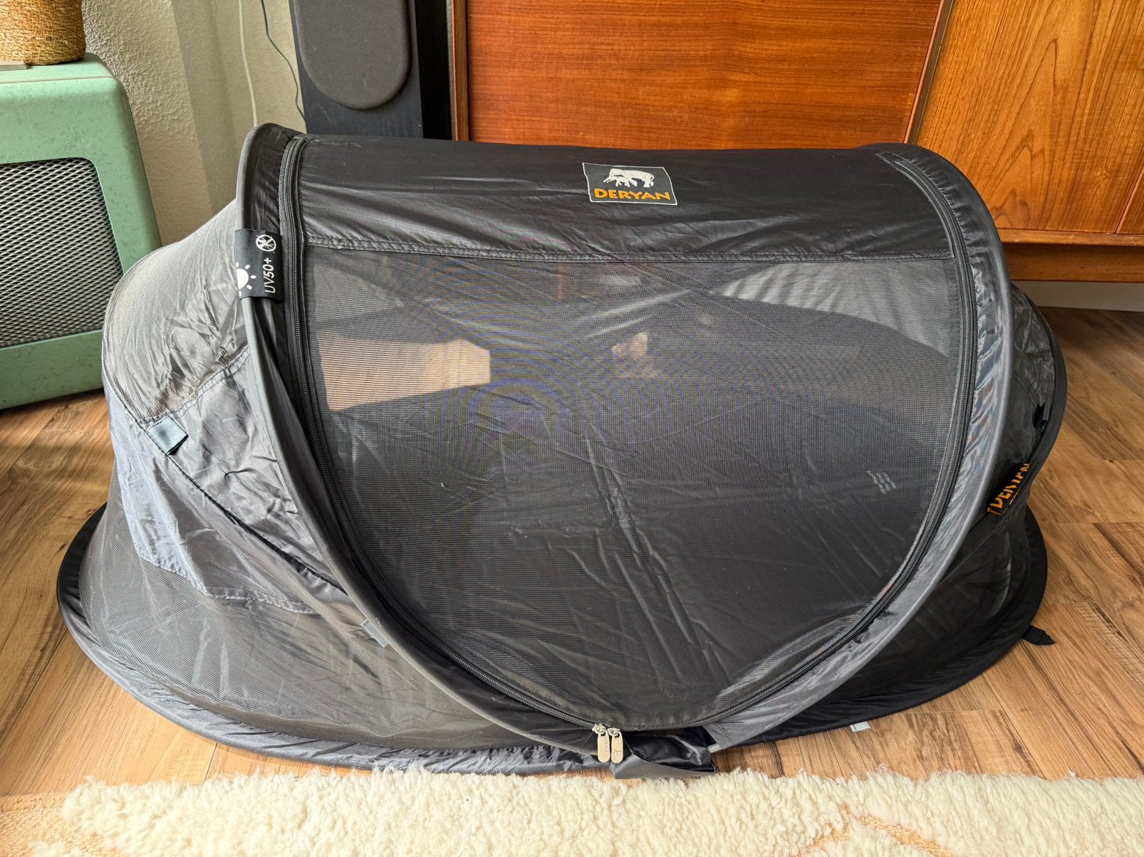 Deryan campingbedje/tentje baby luxe, Ophalen, Zo goed als nieuw