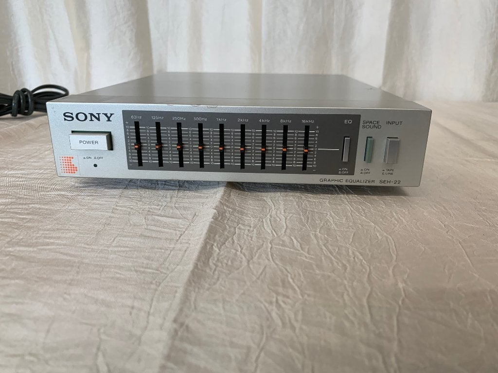 Sony SEH 22 Graphic Equalizer, Gebruikt, Ophalen of Verzenden, Nvt, Sony