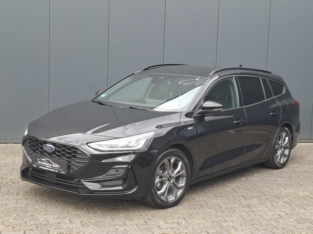 Ford Focus Wagon 1.0 EcoBoost Hybrid ST Line / ADAP. CRUISE, 1349 kg, Gebruikt, Zwart, Zwart