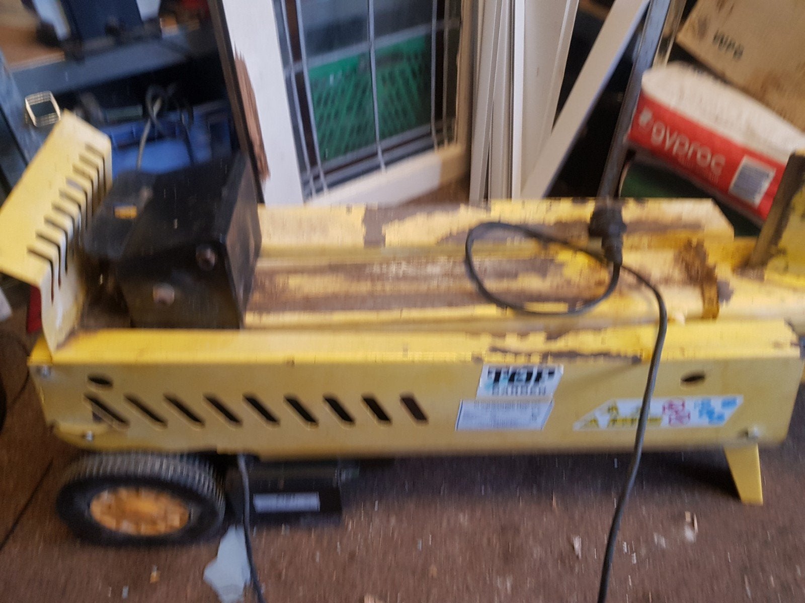 Kloofmachine 7 ton 2300W - Top Garden WS7T, Ophalen, Gebruikt, Liggend, Top Garden