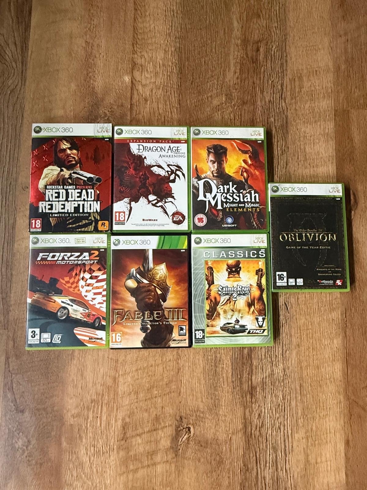 Xbox 360 Games: Red Dead, Oblivion, Forza, Fable, Saints Row, Gebruikt, Vanaf 18 jaar, Overige genres, 1 speler