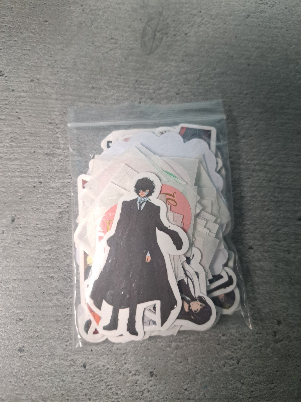 Anime en normale Stickers Set - Bungo Stray Dogs Dazai Osamu, Ophalen of Verzenden, Nieuw, Meerdere stickers