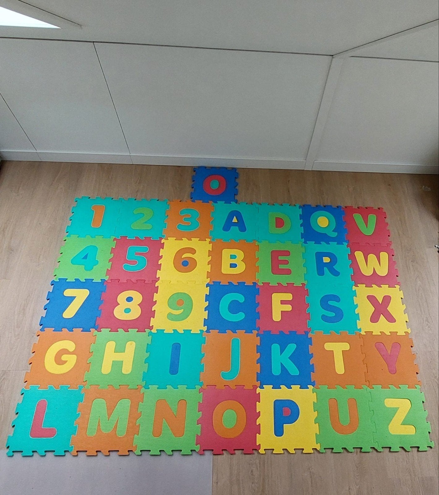 Speeltegels - Puzzelmat, Kinderen en Baby's, Speelgoed | Speelkleden, Ophalen, Zo goed als nieuw