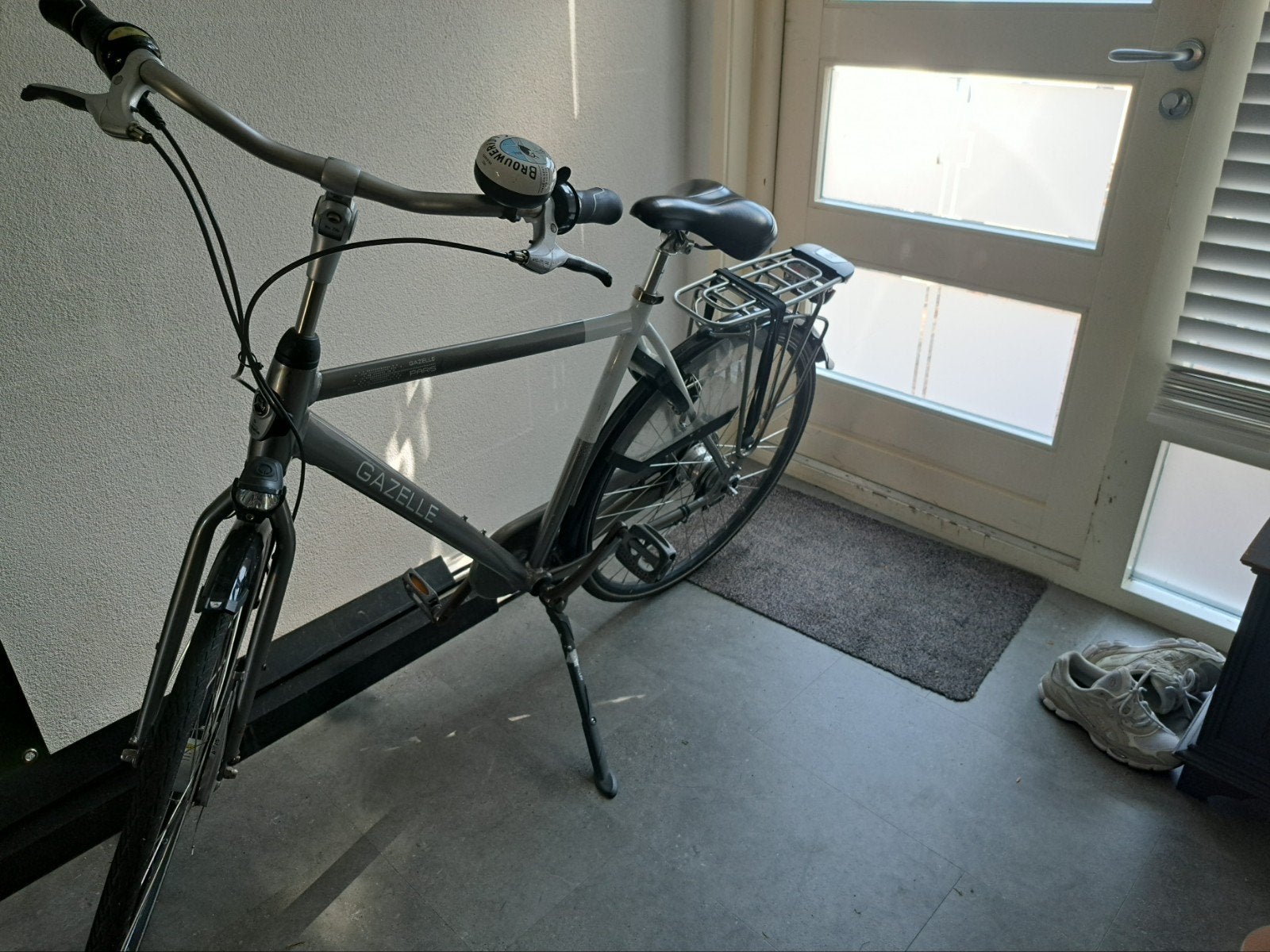 Gazelle Paris herenfiets - Goed Onderhouden, Fietsen en Brommers, Fietsen | Heren | Herenfietsen, Ophalen, Gebruikt, Velgrem, Versnellingen
