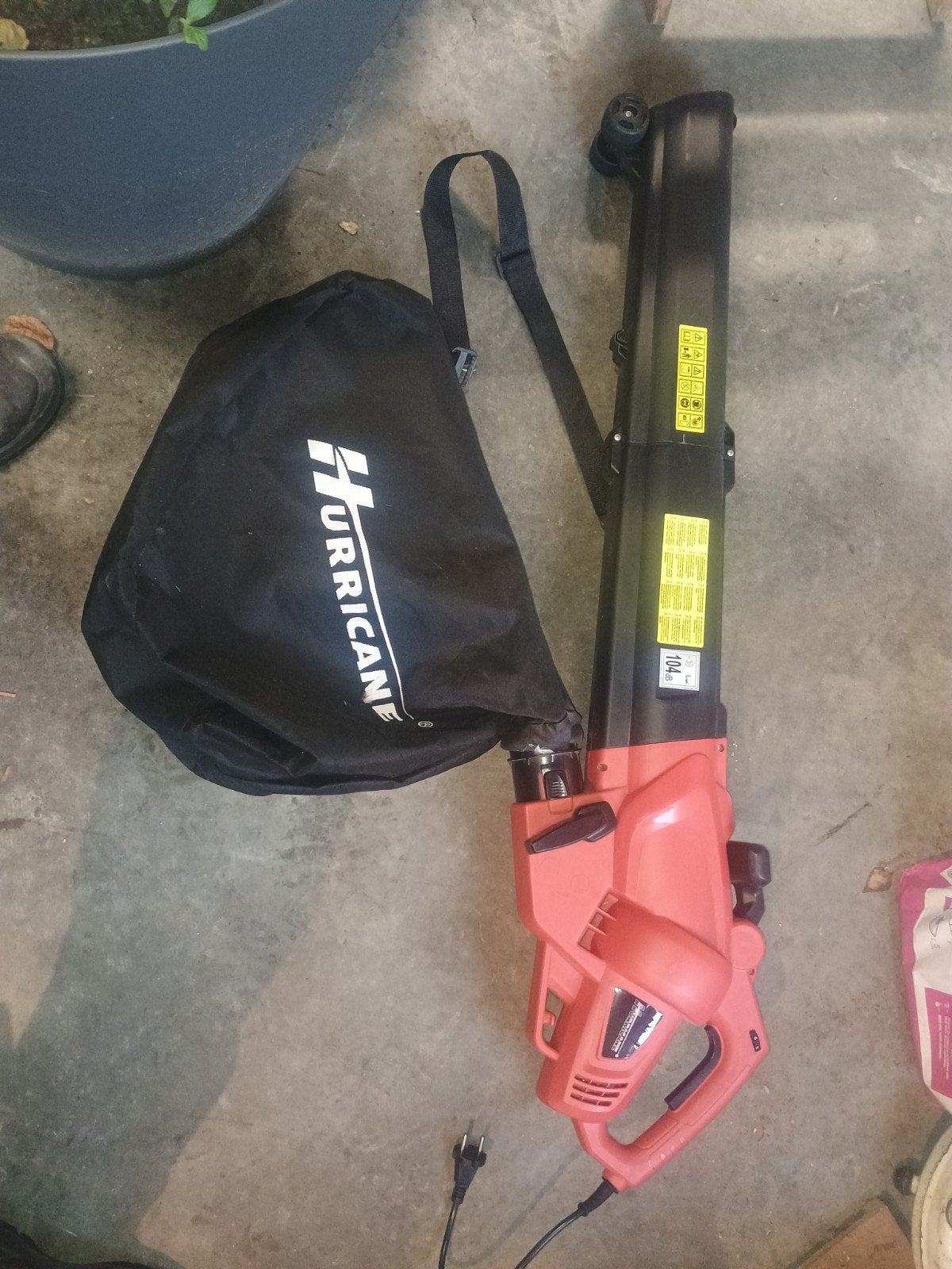 Hurricane Bladblazer en Zuiger HLSI 300 - Elektrisch, Ophalen, Elektrisch, Met opvangzak