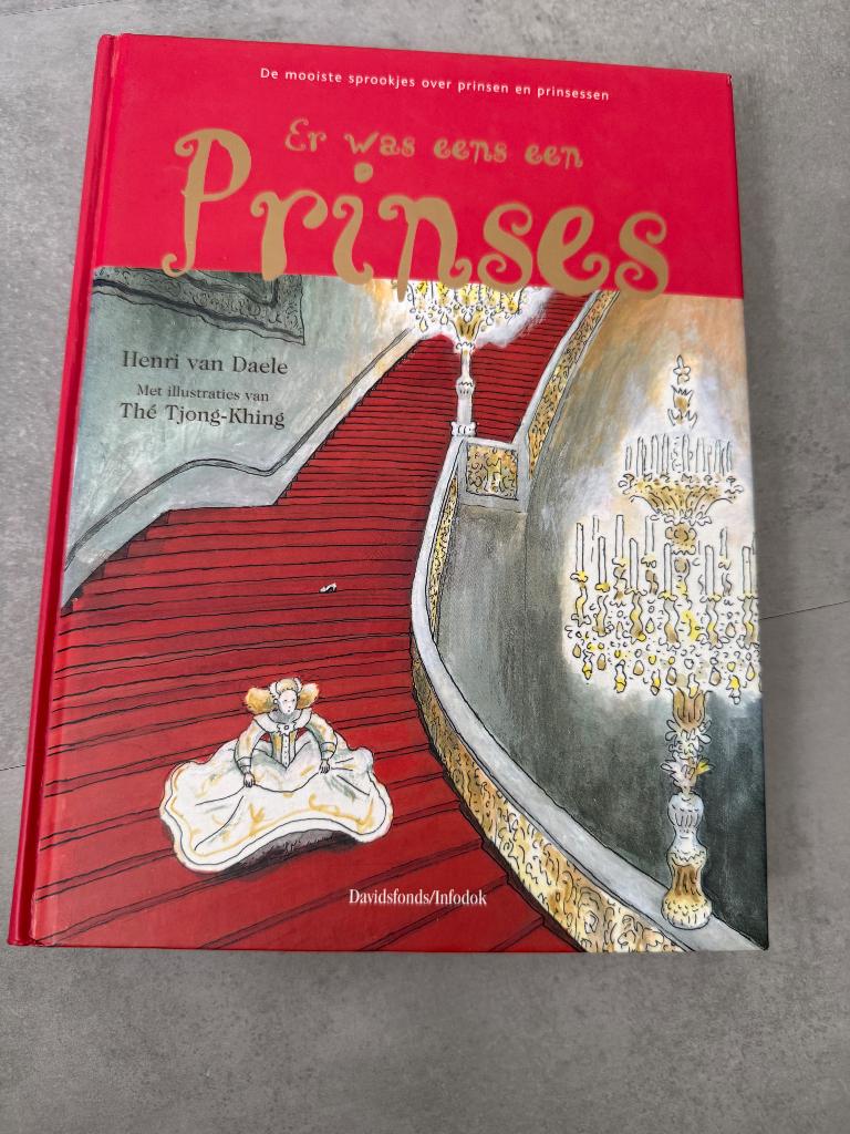 Sprookjesboek Er was eens een prinses Henri van Daele, Ophalen of Verzenden, Zo goed als nieuw, Sprookjes