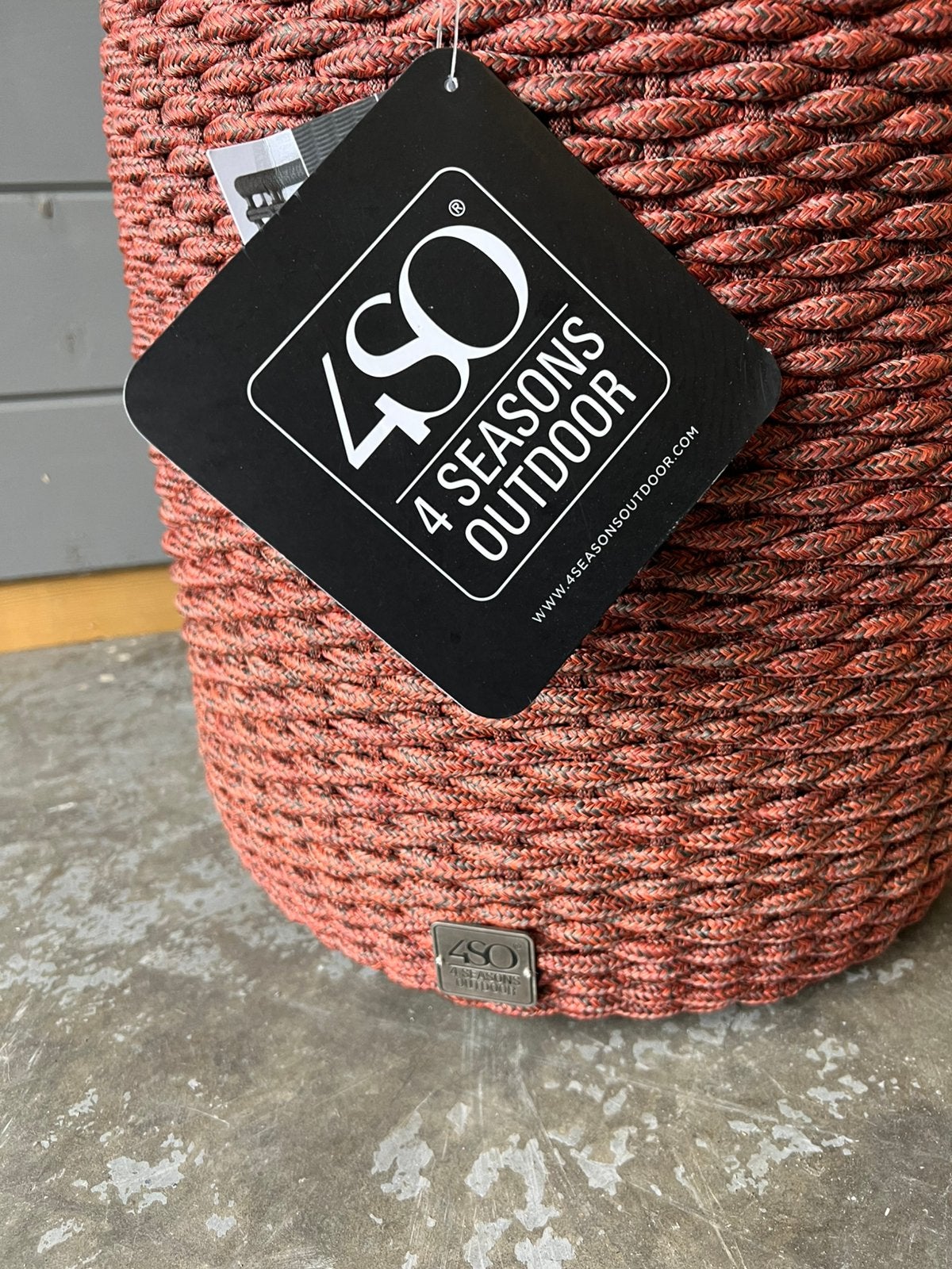 4 seasons outdoor muffin poef nieuw, O, O, O, Nieuw