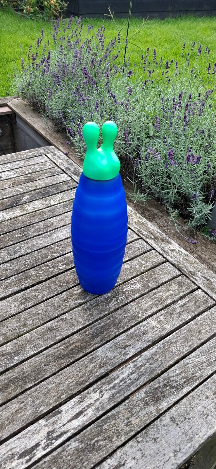 Alessi thermoskan Blauw/Groen, Ophalen of Verzenden, Nieuw, Blauw, Alessi