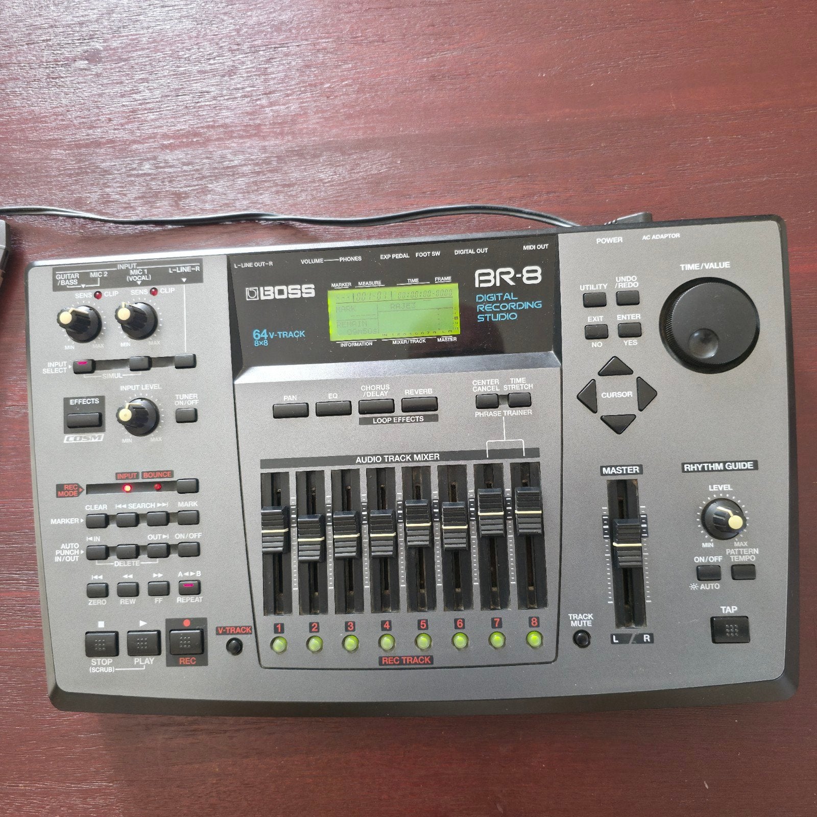 Boss BR-8 Digitale Opnamestudio - Perfect voor muzikanten, Ophalen of Verzenden, Gebruikt, 5 tot 10 kanalen, Microfooningang