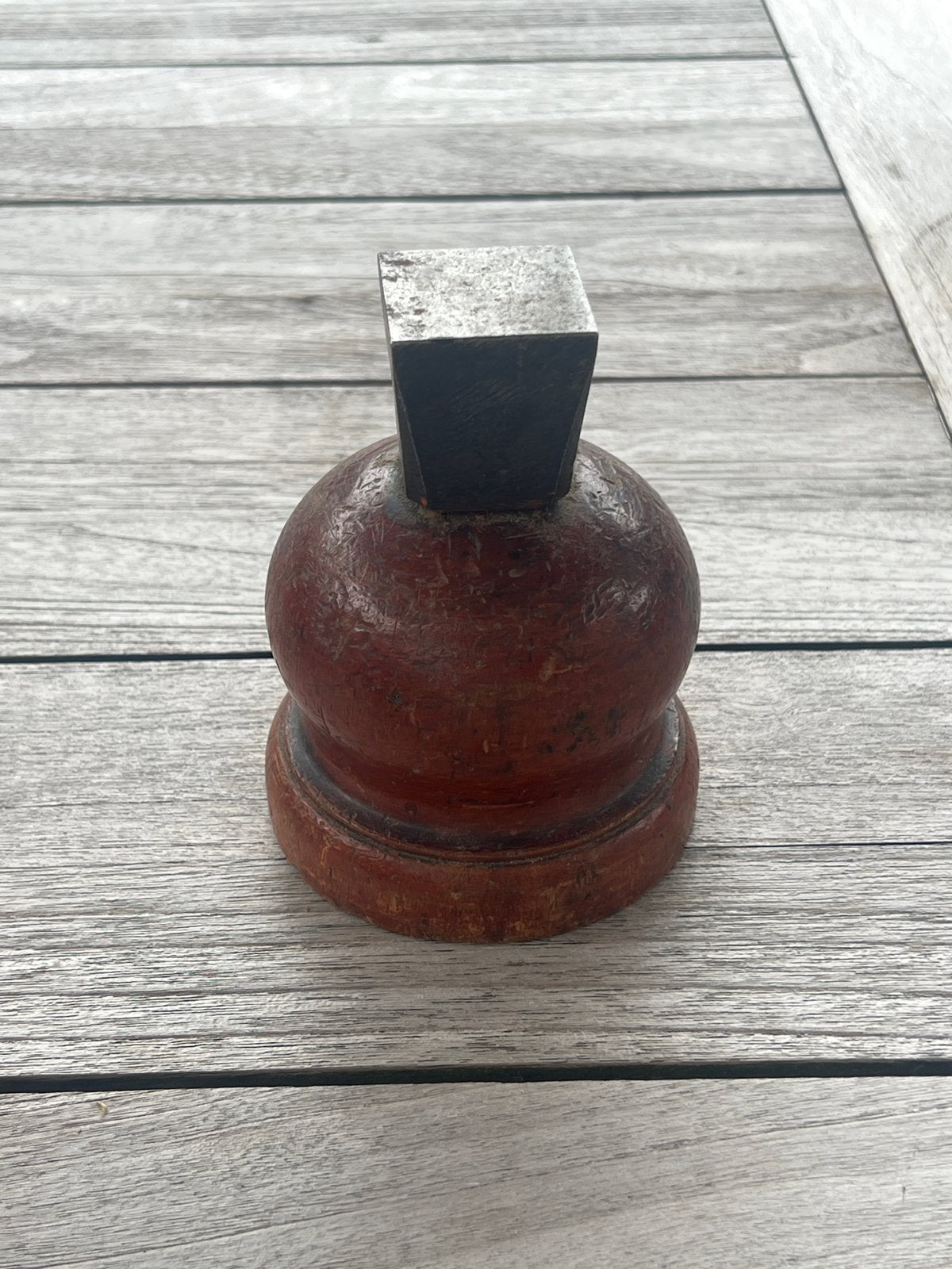 Antieke aambeeld juwelier goudsmit, Ophalen of Verzenden