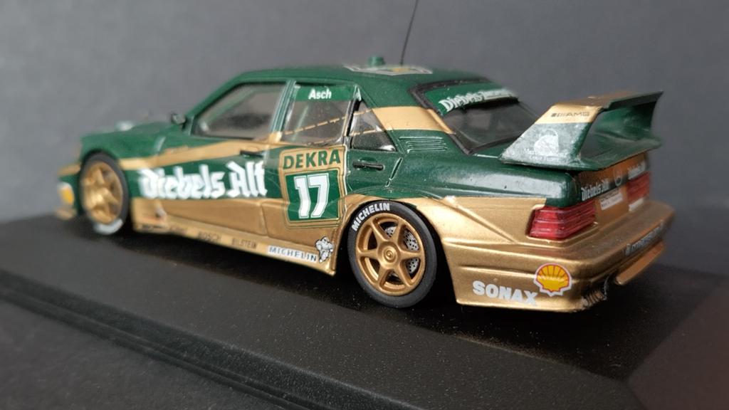 Mercedes Benz 190 Drm Evo Diebels Alt Asch Minichamps Pol, Auto, Verzenden, ., Zo goed als nieuw