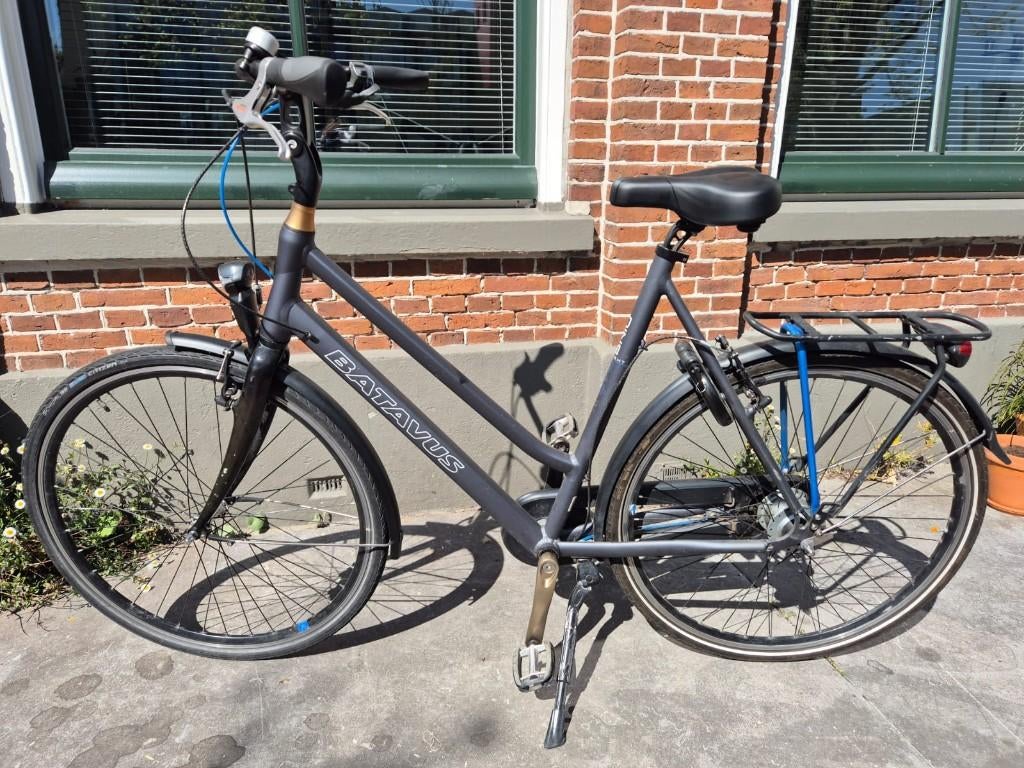 Damesfiets Batavus type Dinsdag Light framemaat 61 cm, Ophalen, Velgrem, Versnellingen, Batavus