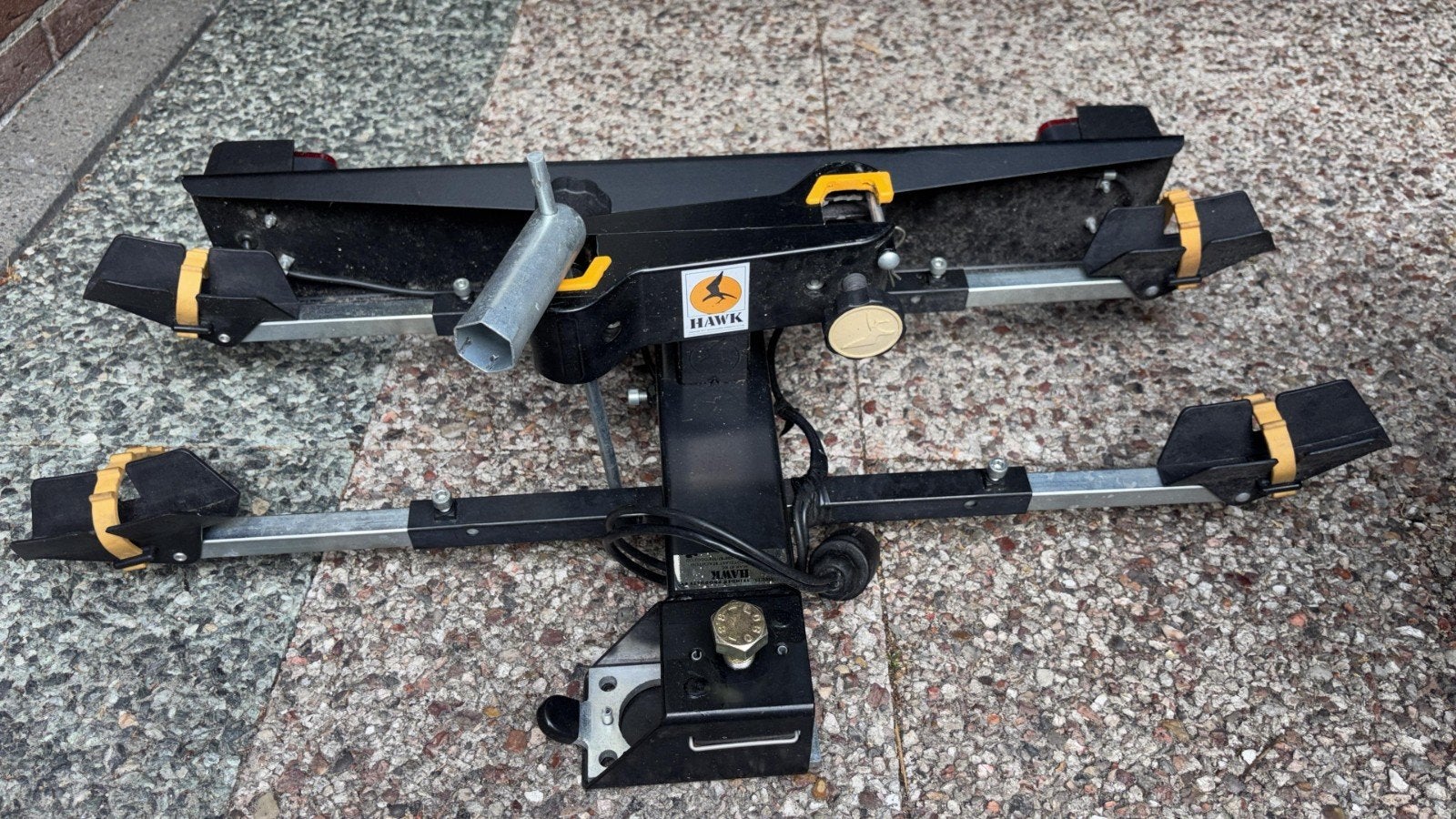 Hawk trekhaak fietsendrager (niet voor e-bikes), Ophalen, 2 fietsen, Gebruikt, Trekhaakdrager