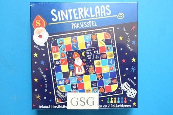 Sinterklaas pakjesspel nr. 809002-00, Hobby en Vrije tijd, Gezelschapsspellen | Bordspellen, Ophalen, Nieuw