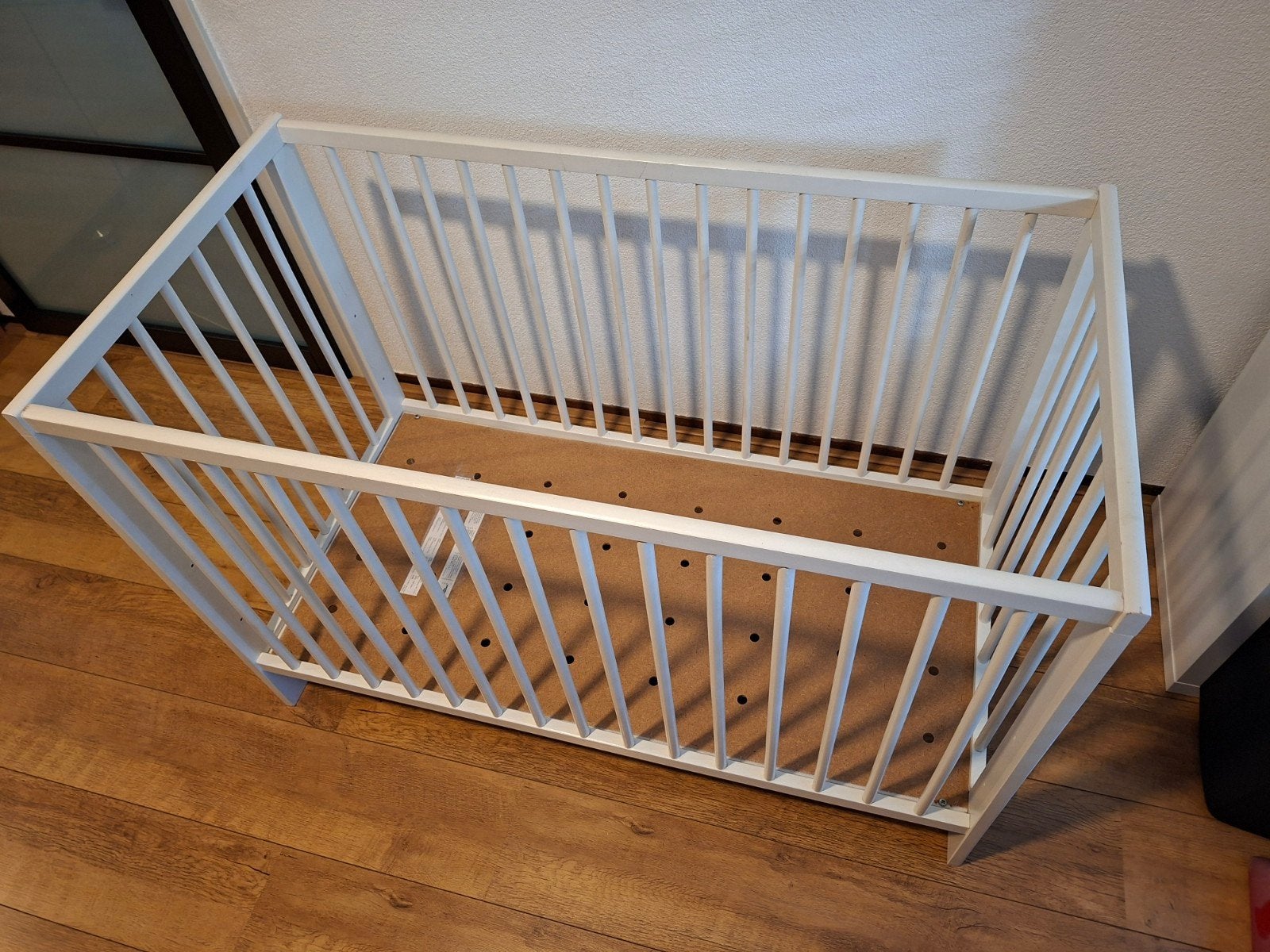 Babybedje met matras en beddengoed, Ophalen, Gebruikt, Minder dan 140 cm, Matras
