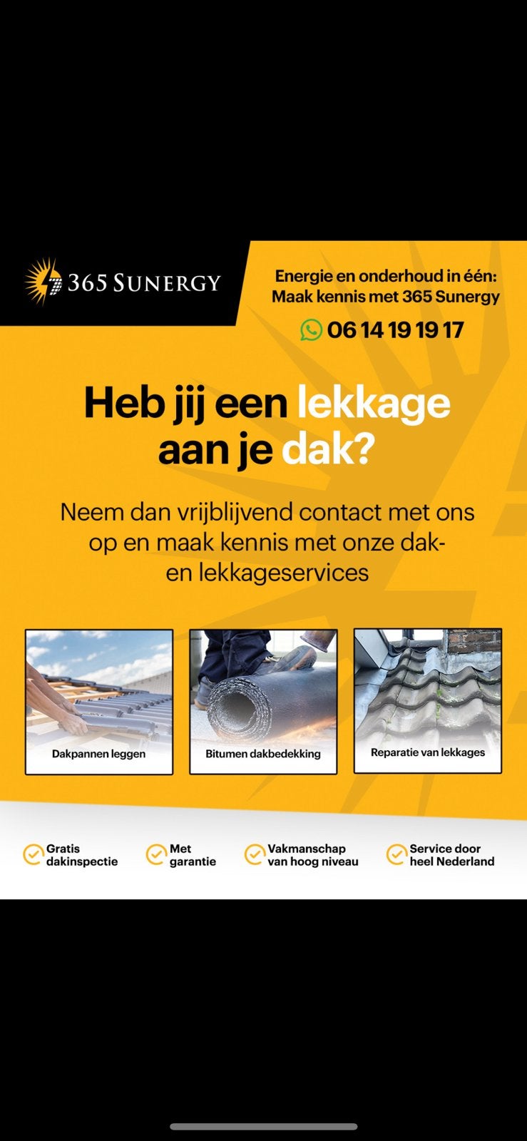 Dak lekkage, Ophalen, Zo goed als nieuw, Trein