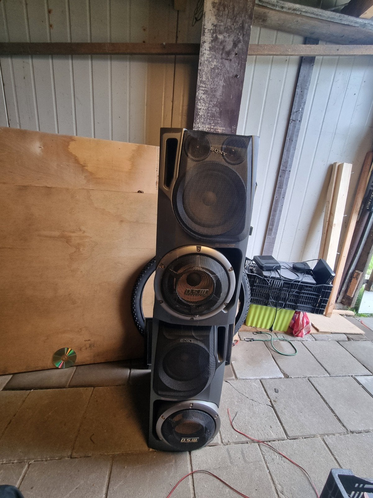 sony speakers, Ophalen, Zo goed als nieuw, Sony