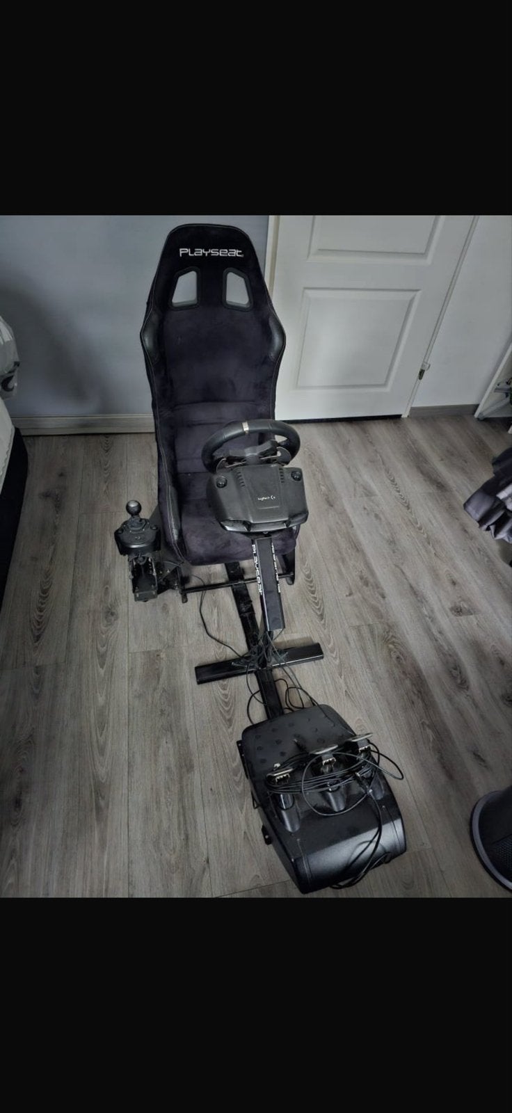 Playseat Evolution met Logitech G920 racestuur en shifter, Racestoel, Xbox, Force feedback, Ophalen of Verzenden