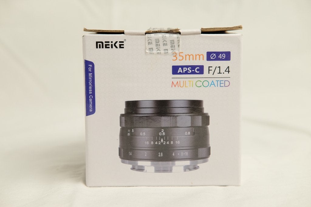 Meike 35mm f1.4, Fuji X-Mount, Overige merken, 35 mm, Ophalen of Verzenden, Zo goed als nieuw