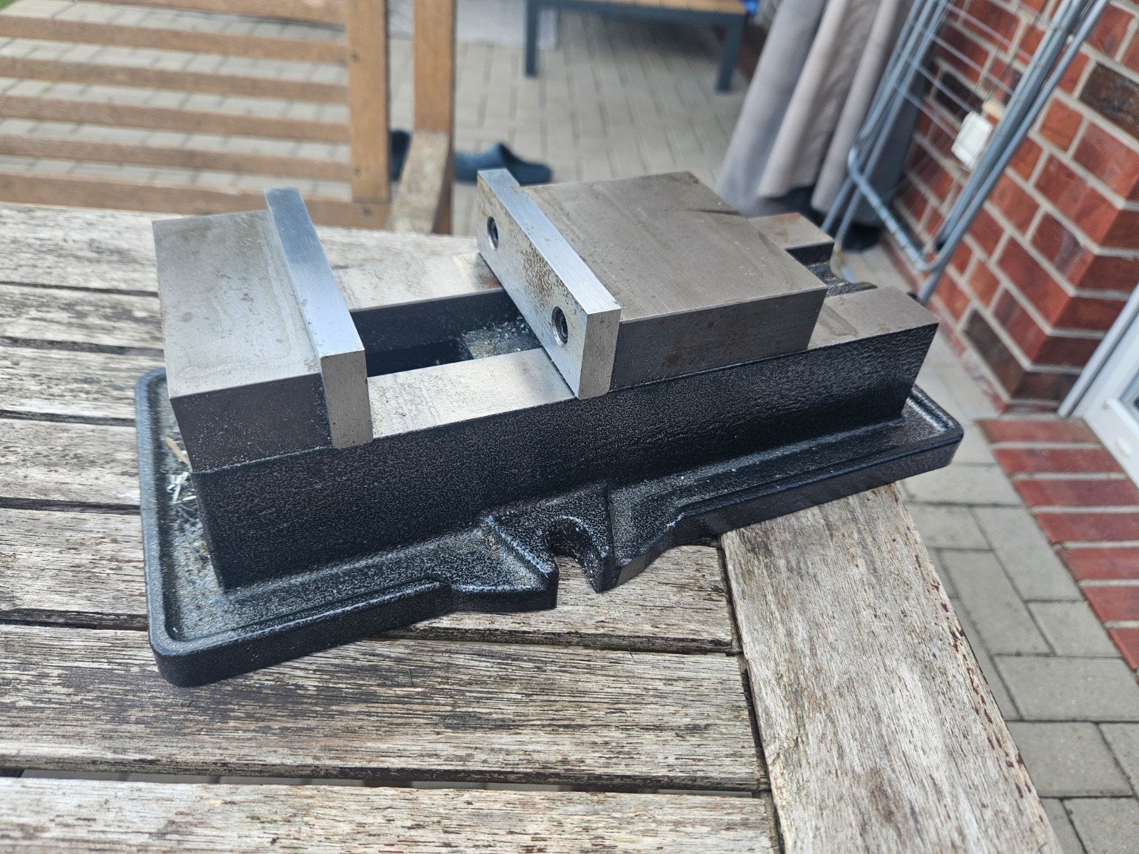 Nette machineklem voor freesmachine (zonder sleutel), Ophalen, Zo goed als nieuw, Klem