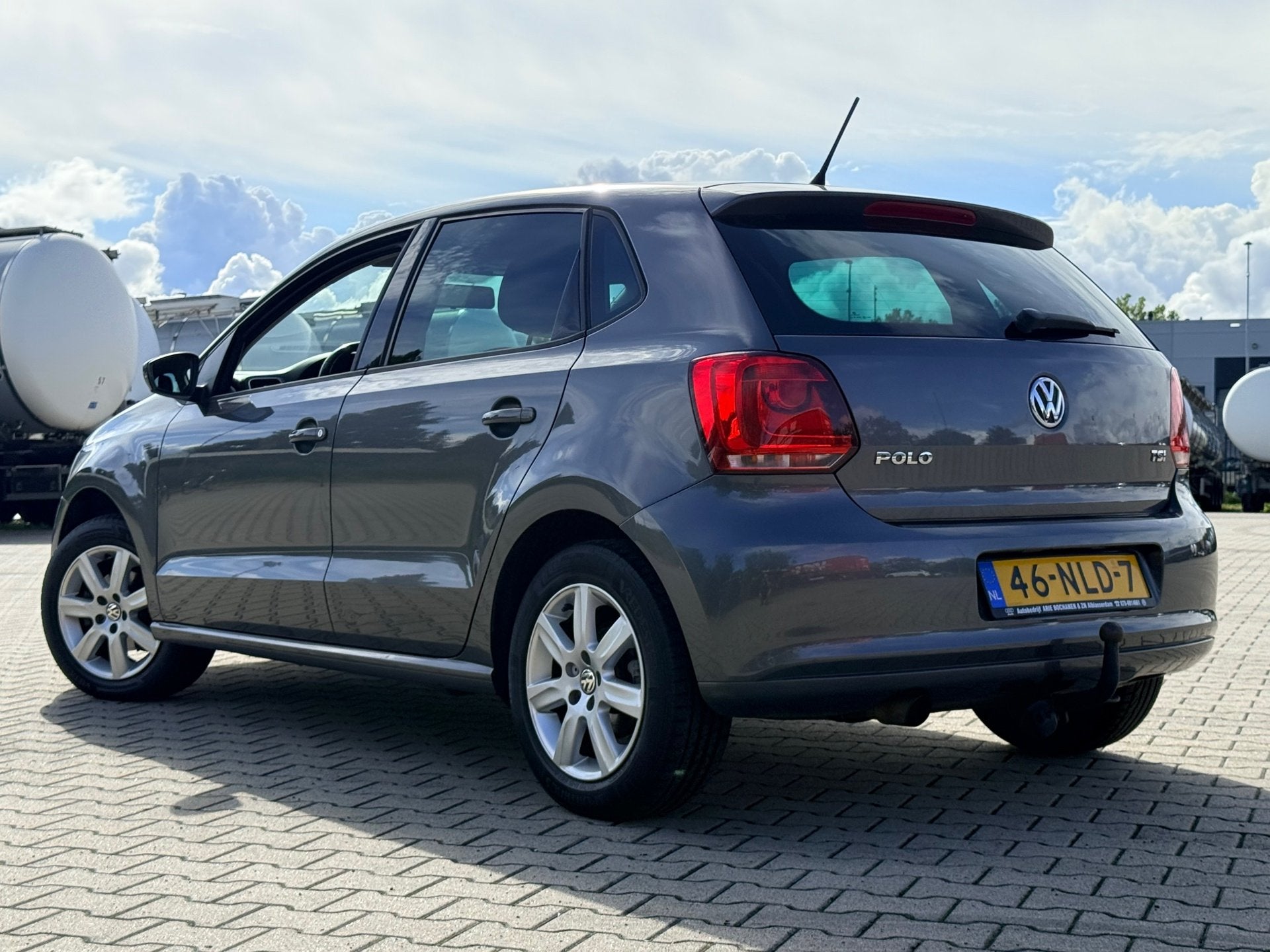 Volkswagen Polo 1.2 TSI Highline, Voorwielaandrijving, Euro 5, Stof, Zwart