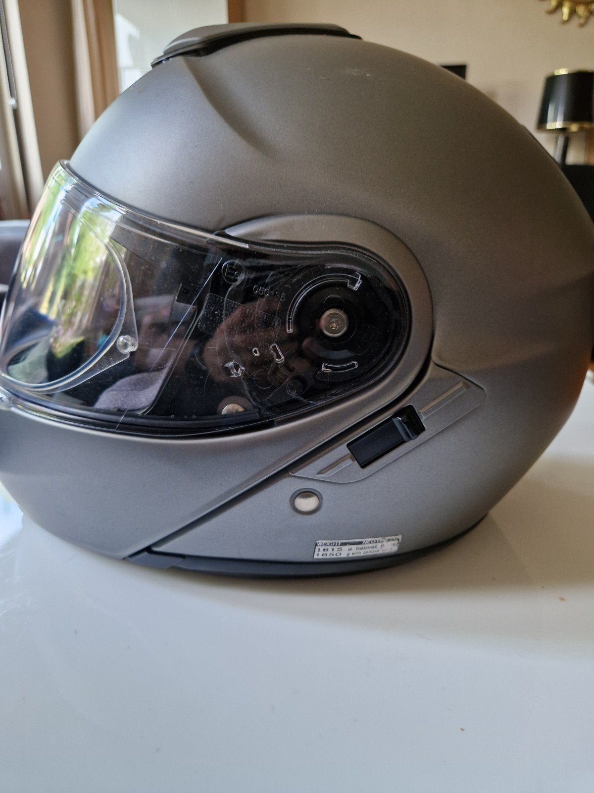 Shoei Neotec Systeemhelm Maat L - Grijs, Ophalen, Systeemhelm, Heren, Shoei