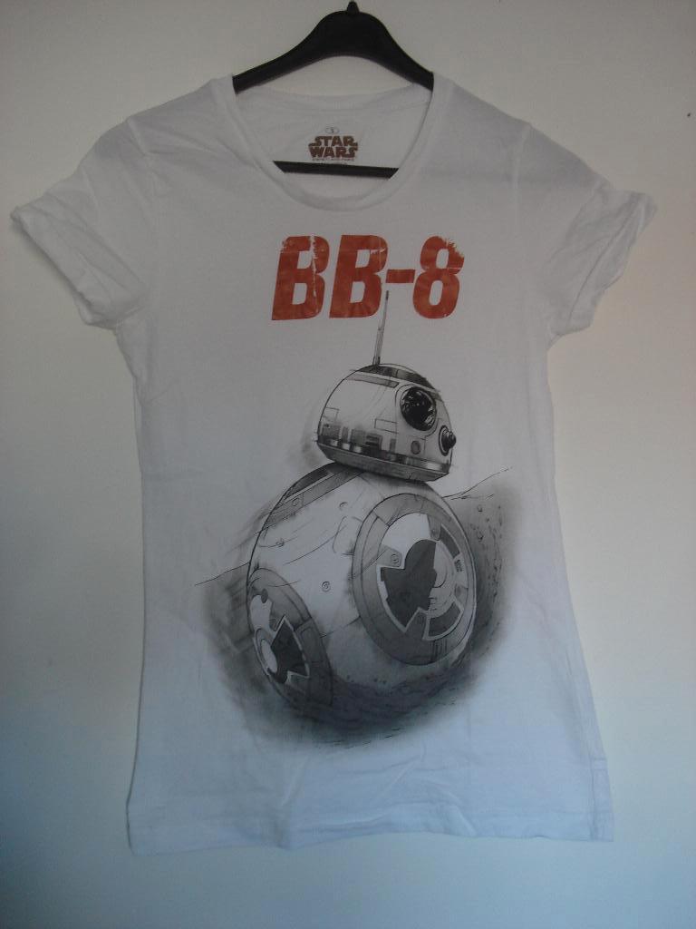 Dames shirt Disneyland Parijs  Star wars mt S, Ophalen of Verzenden, Zo goed als nieuw, Blauw, Korte mouw