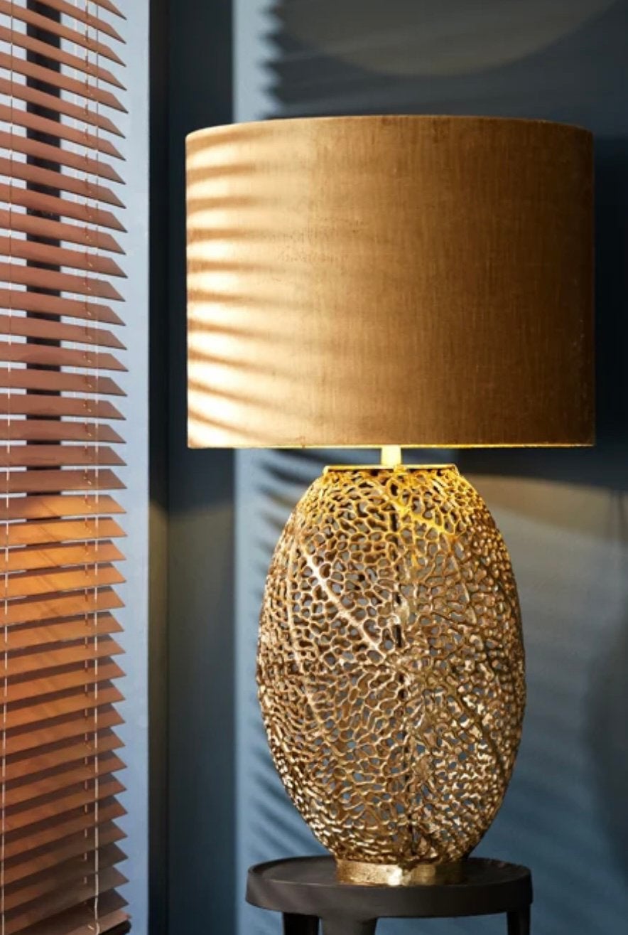 Light &living lampvoet goud, Ophalen of Verzenden, Zo goed als nieuw, Minder dan 100 cm