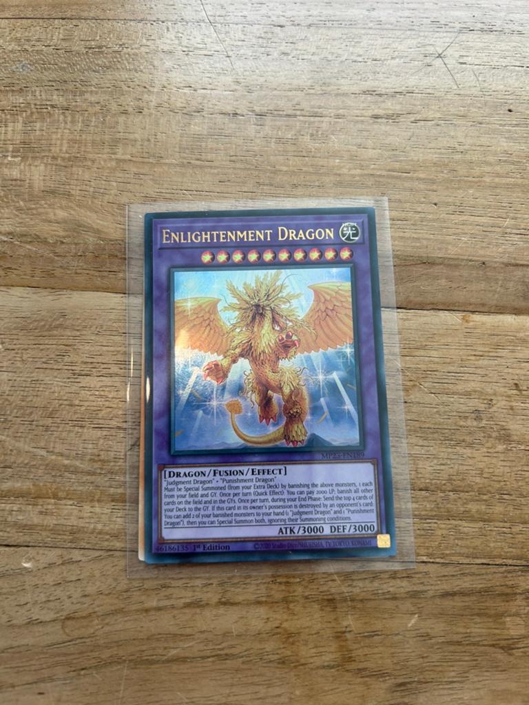 Yu Gi Oh! Enlightenment Dragon MP25-EN189, Ophalen of Verzenden, Zo goed als nieuw