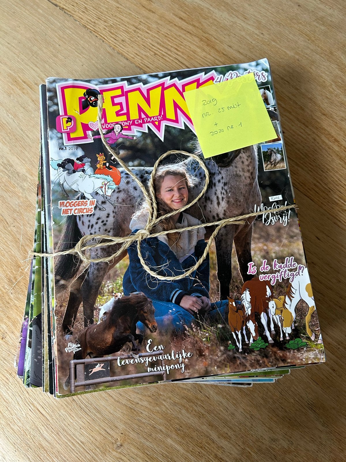 Penny Jaargang 2019, Ophalen, Gelezen, Overige typen