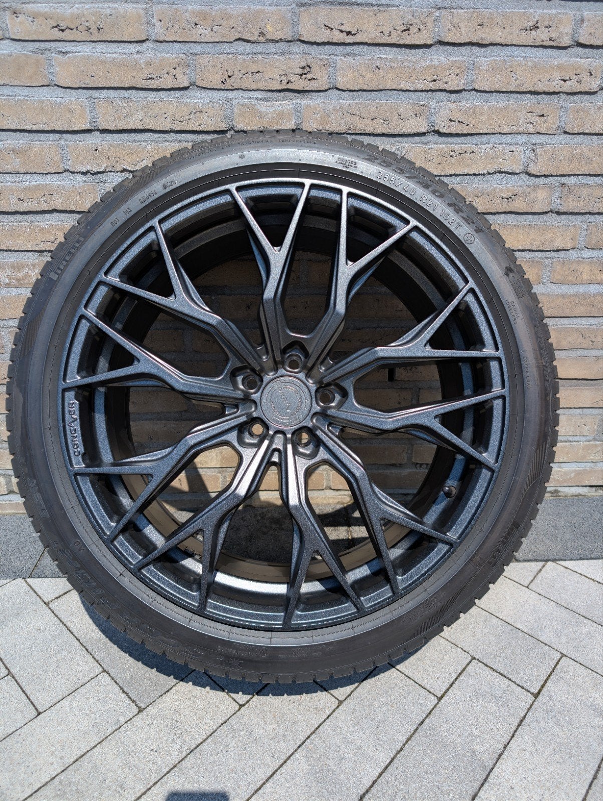 21 inch Concaver CVR1 wielenset zo goed als nieuw., Auto-onderdelen, Banden en Velgen, Ophalen, 255 mm, Banden en Velgen, 21 inch