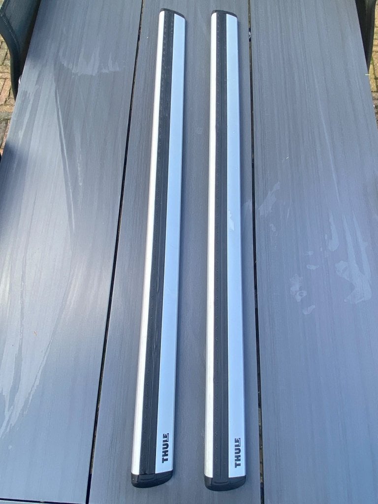 Thule Evo Wingbar 118 cm aluminium |  711200, Auto diversen, Ophalen of Verzenden, Gebruikt