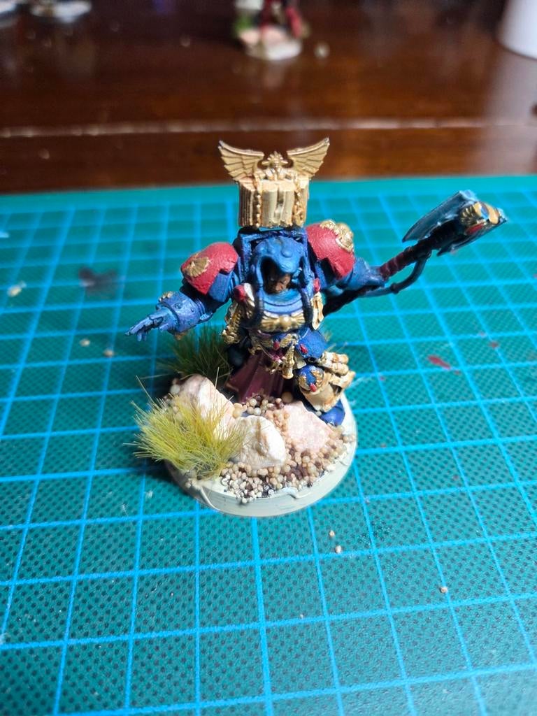 Blood Angels Librarian, Hobby en Vrije tijd, Wargaming, Ophalen of Verzenden, Zo goed als nieuw, Warhammer
